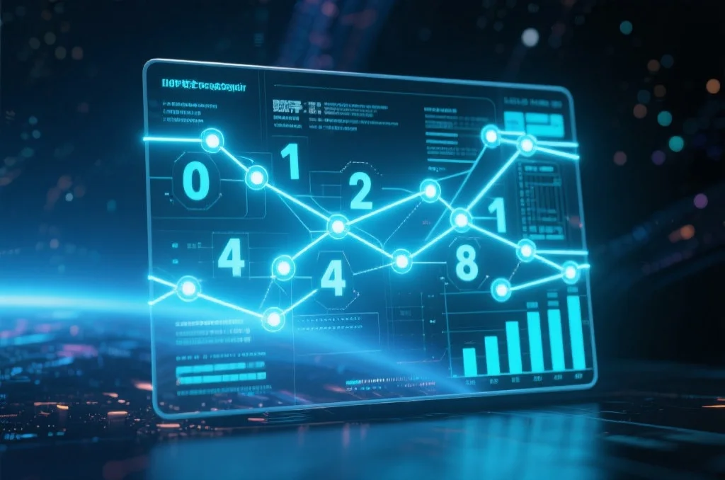 数字数据模式的抽象可视化